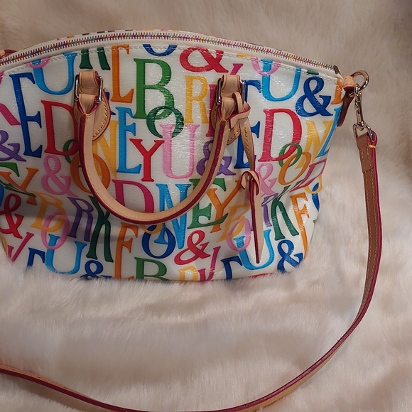 Dooney & Bourke rainbow Retro handbag - Picture 5 of 16